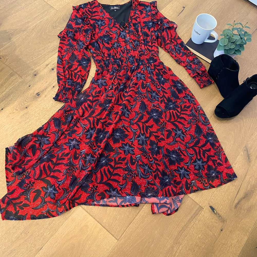 Sam Edelman Red/Black Dress